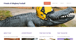 Desktop Screenshot of friendsofalleghenyfootball.org